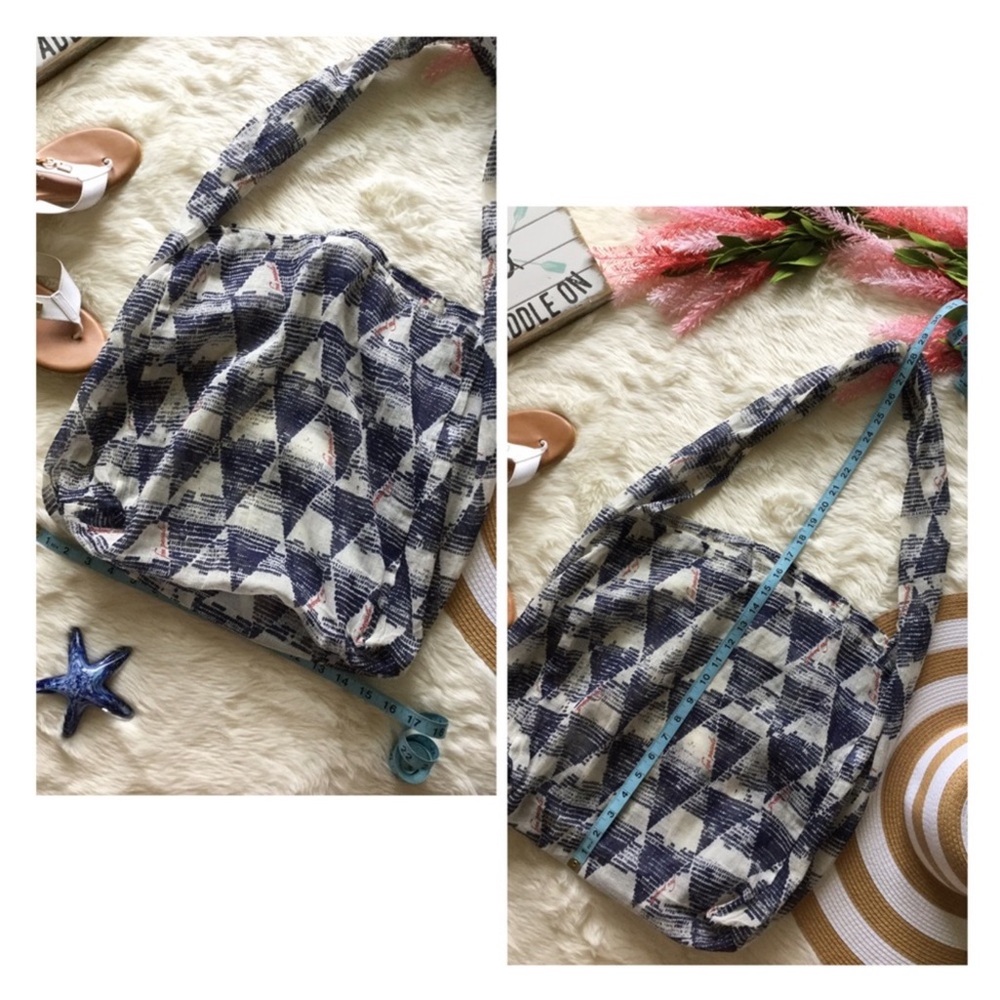 Free People Adriatic Sea Tote Bag Boho Coastal Western - Picture 5 of 13